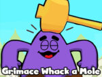Grimace ve Skibidi Bir Köstebeği Vuruyor