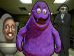 Grimace Shake Escape Skibidi ve Kameraman