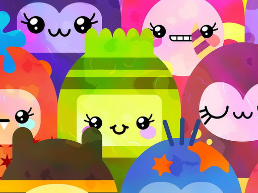 Kawaii canavarlar yapboz