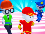 Nakavt Fall Guys 3D Koşusu – Gerçek Yarış
