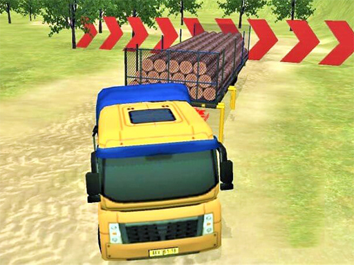 Modern yokuş yukarı offroad kamyon sürüşü