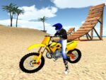 Motokros Plajı Dublörleri Gaz 3D