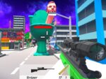 Skibidi Tuvalet FPS Atış Hayatta Kalma