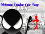 Stickman Doodle Epik Öfke