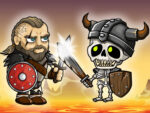 Vikingler İskeletlere Karşı Oyunu