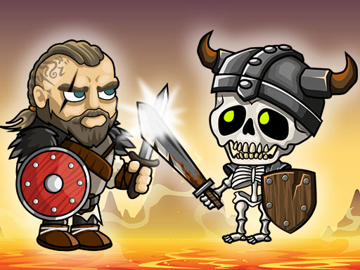 Vikingler İskeletlere Karşı Oyunu